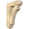 Ekena Millwork Westlake Arts and Crafts Rough Sawn Bracket w/ Offset Brace, Douglas Fir, 8"W x 26"D x 38"H BKT0806X26X38WTL03RDF - alternate 1